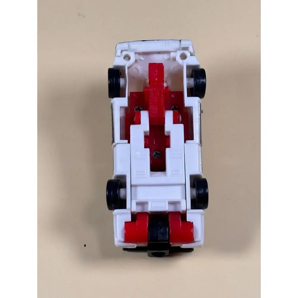 Vintage Transformers G1 Defensor KO Knockoffs NYPD Police Car Figure 1986